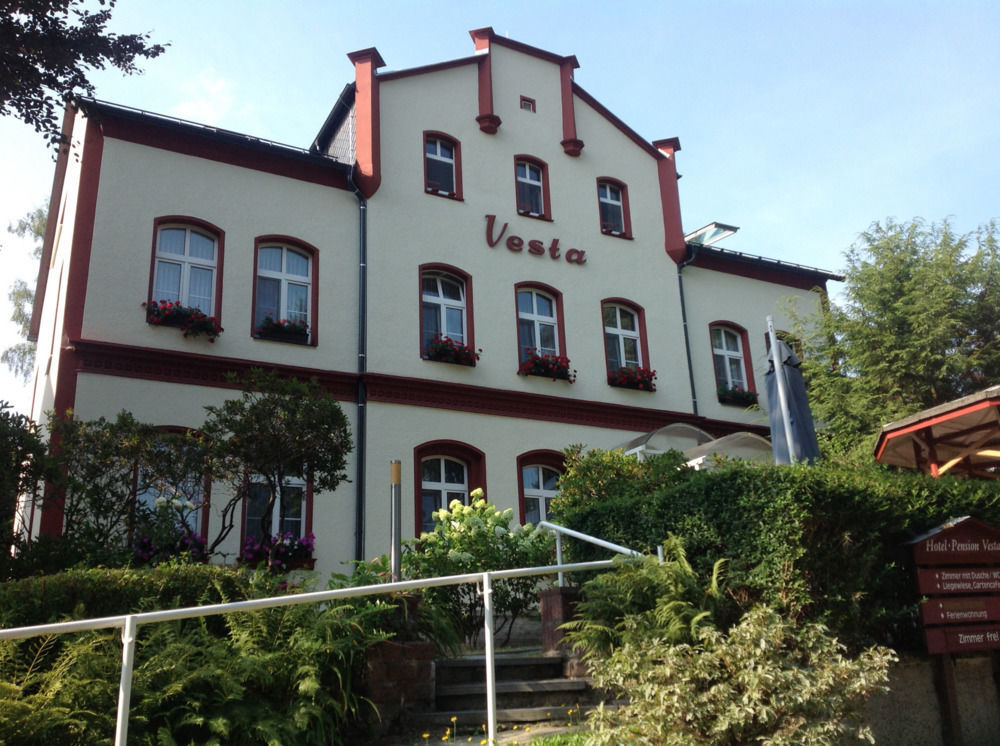 Hotel - Pension Vesta Bad Elster Exterior foto