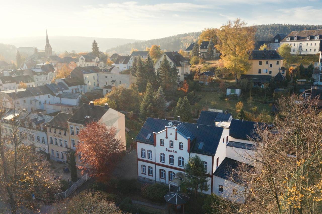 Hotel - Pension Vesta Bad Elster Exterior foto